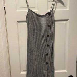 Striped “Caution to the Wind” Dress